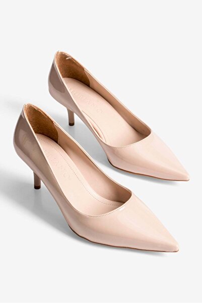 Mubiano Γυναικεία λουστρίνια παπούτσια με τακούνι στιλέτο με μυτερή μύτη Elva...