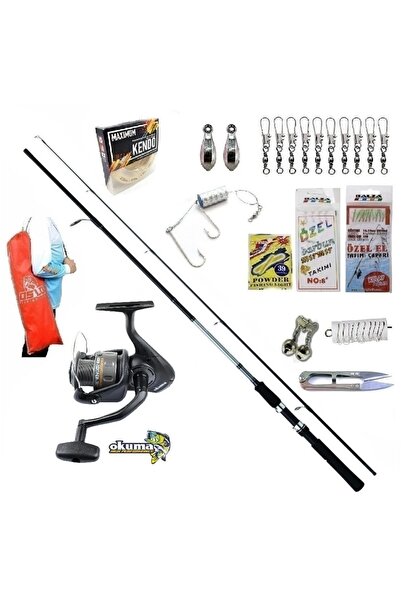 Okuma Revenger Rv-40 Daiwa Sweepfire 210cm 10-30gr Kıyı Spin Olta Takımı Seti