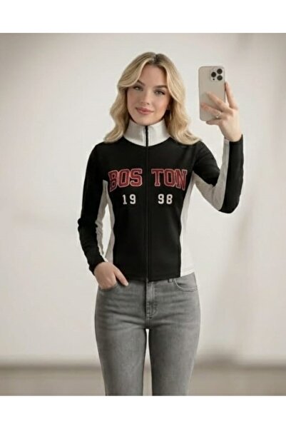 EDVESS Μακρυμάνικα κροπ τοπ με φερμουάρ