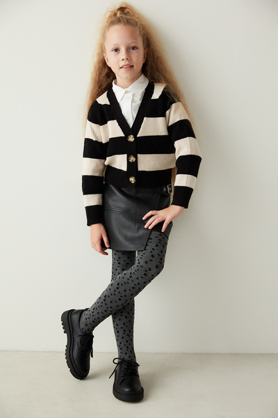 Penti Chiloți cu model pentru fete de culoare cenușie