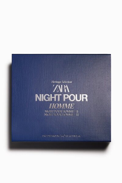 Zara NIGHT POUR HOMME II + NIGHT POUR HOMME III EDP 100 ML