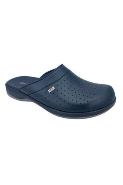 Ceyo 9846-1I Navy Blue Sabo Orthopedic Men's Slippers