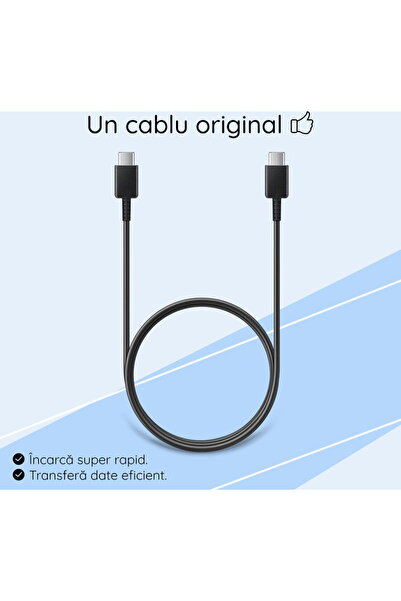 Samsung EP-DA705BWE USB Type-C/USB Type-C Încărcare rapidă 1m Alb