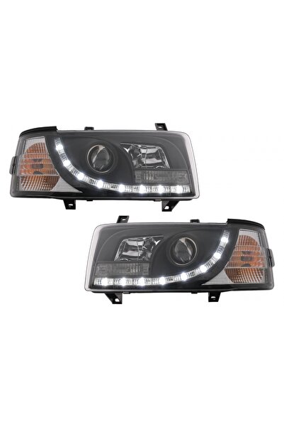 tuningset Faruri LED DRL compatibile cu VW Transporter T4 1990-2003