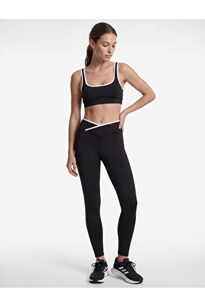 Koton Αθλητικό κολάν ψηλόμεσο με λεπτομέρεια ζώνης και στενή εφαρμογή