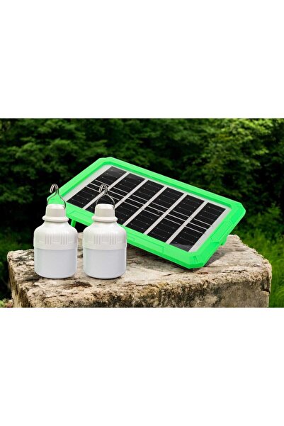 Panther PT-S600 ŞARJLI SOLAR KAMP SETİ