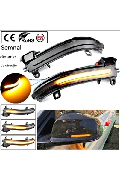 CerCip Semnalizari dinamice oglinda BMW, F20, F21, F22, F23, F30, F31, F34, F32, F33, F36, E84, F87, Canbus