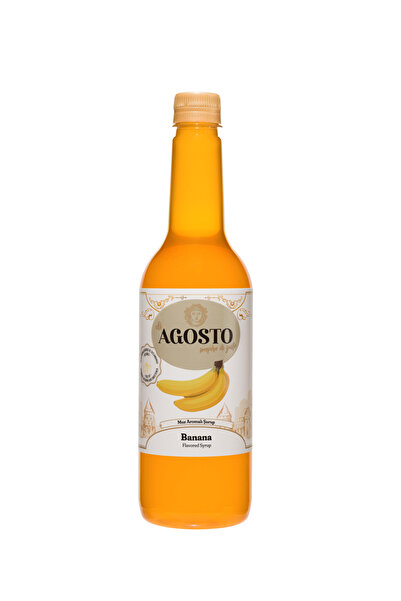 AGOSTO Muz (Banana) Aromalı Kahve Şurubu-750 ml