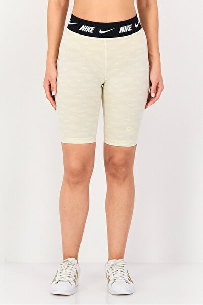Nike Women Tight Fit Training Shorts, Cream