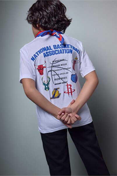 DeFacto Nba T-Shirt Boy's G7616A826Sm