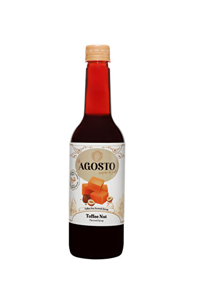 AGOSTO Karamelli Fındık (Toffee Nut) Aromalı Kahve Şurubu-750 ml