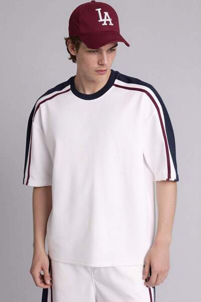 DeFacto Loose Fit Short Sleeve T-Shirt G6484Ax26Sm