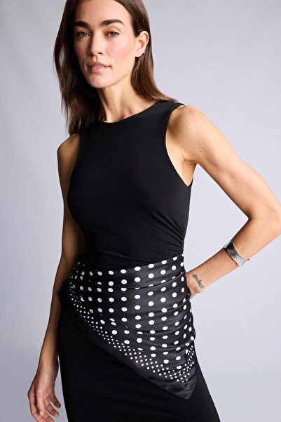 DeFacto Γυναικείο σατέν φουλάρι Πουά τεμαχίων H1036AX26SM