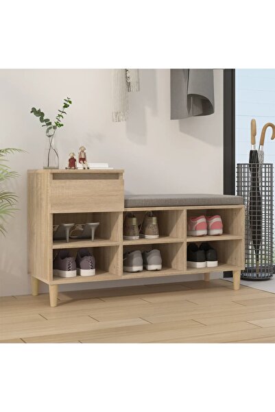 Concept Pantofar, stejar sonoma, 102x36x60 cm, lemn prelucrat