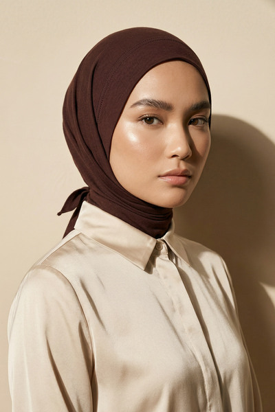 Aisha's Design Bandana,B-45,Kahverengi
