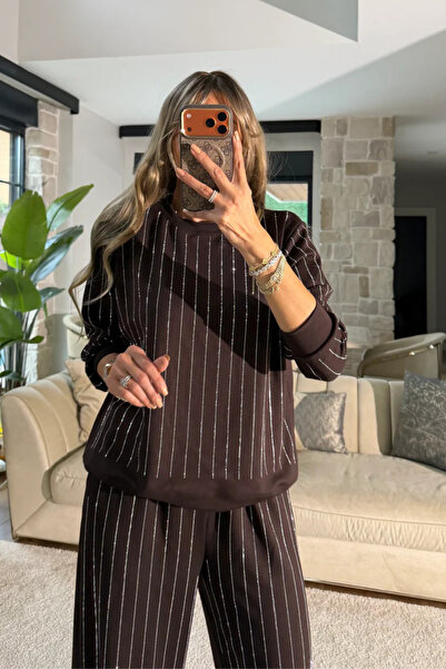 Oxygen Scarfs Γυναικείο Σετ Δύο Τεμαχίων με Πέτρες