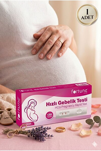 Fortune Gebelik Testi Hamilelik Testi % 99 Kesin Sonuç 1 Adet