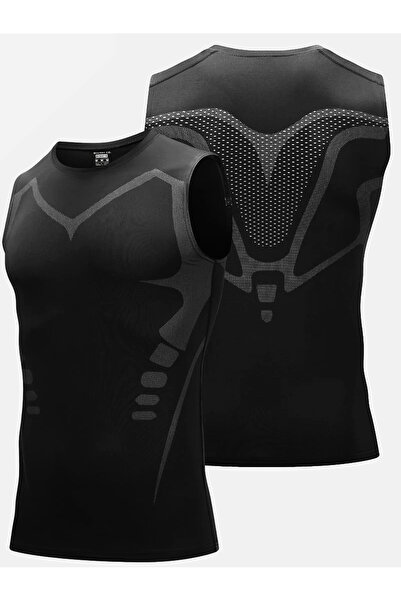 GHASSY CO. Ghassy Co. Ανδρική γυμναστική - Αμάνικο αθλητικό μπλουζάκι γρήγορο...