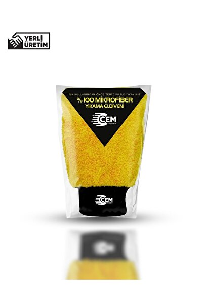CEM CAR CARE Mikrofiber Yıkama Ve Pasta Eldiveni