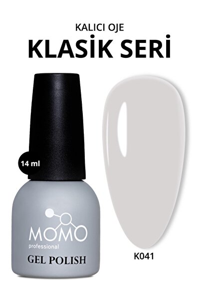 MOMO professional Kalıcı Oje K041, Kar Beyazı, 14 ml