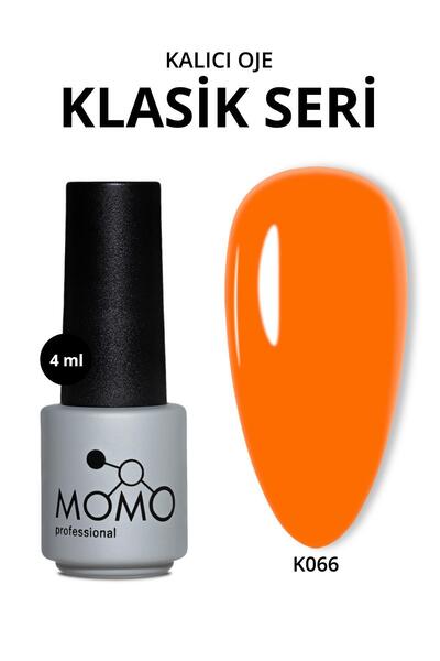 MOMO professional Kalıcı Oje K066, Turuncu, 4 ml