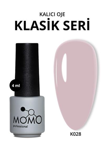 MOMO professional Kalıcı Oje K028, Açık Vizon, 4 ml