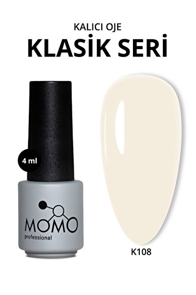 MOMO professional Kalıcı Oje K108, Light Butter Yellow, 4 ml