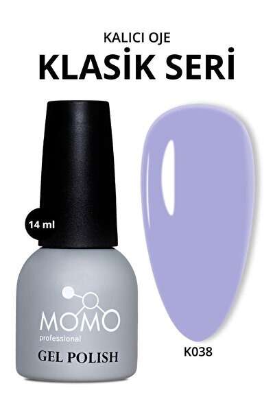 MOMO professional Kalıcı Oje K038, Lila, 14 ml