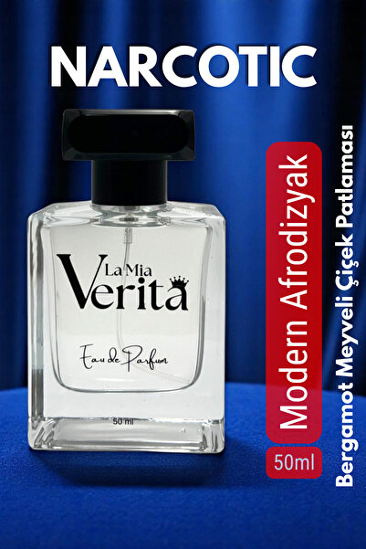 la mia verita Narcotic Parfüm Erkek Uzun Süre Kalıcı Narkotik Bergamot Meyvel...