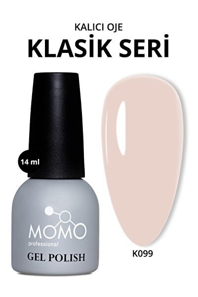 MOMO professional Kalıcı Oje K099, Cappuccino, 14 ml, TPO- FREE
