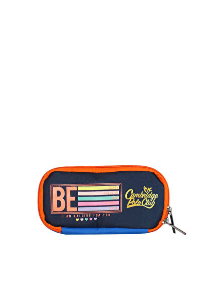 Cambridge Polo Club Be Happy Tek Bölmeli Unisex Çocuk Kalem Kutusu
