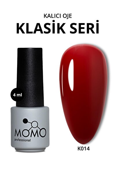 MOMO professional Kalıcı Oje K014, Açık Vişne Çürüğü, 4 ml, TPO- FREE