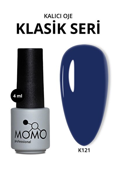 MOMO professional Kalıcı Oje K121, Lacivert, 4 ml
