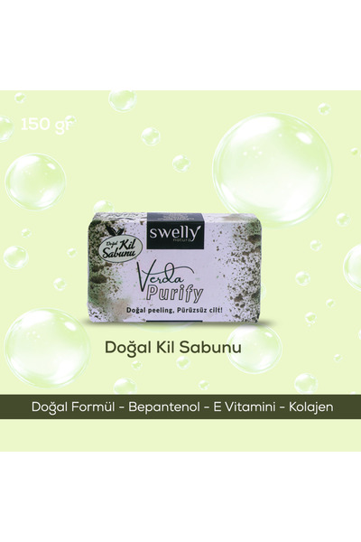 Verda Purify Doğal Kil Sabun