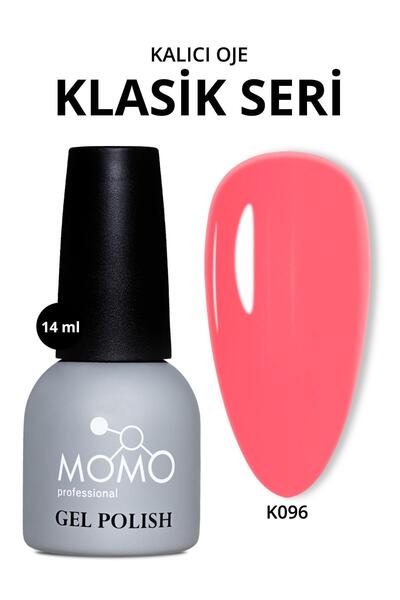 MOMO professional Kalıcı Oje K096, Koyu Mercan, 14 ml