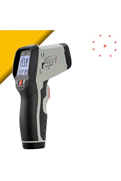 Sevgift Cem DT836 Dairesel Lazer Işıklı Termometre 1000°C