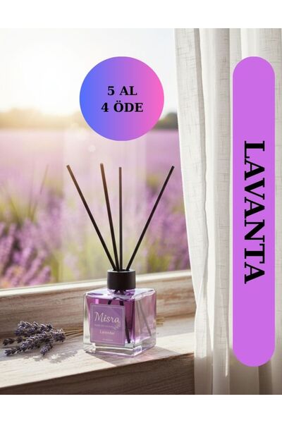misra home collection 100ML Lavanta Kokusu Çubuklu Oda Kokusu Dolap Banyo Ev ...