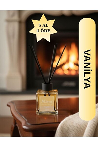 misra home collection 100ML Vanilya Kokusu Çubuklu Oda Kokusu Dolap Banyo Ev ...
