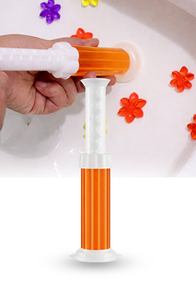 omilife Turuncu Tuvalet Temizleme Jeli Klozet Banyo Koku Giderici Damga Seti ...