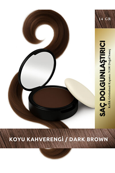 Topaxx Suda Çıkmayan Koyu Kahve/dark Brown 14gr Saç Sakal Dolgunlaştırıcı Dip...