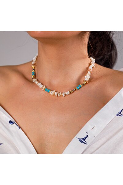 Ezera Κολιέ Anand με τσιπς κοχυλιών, Αγκαλιάστε την ομορφιά της φύσης