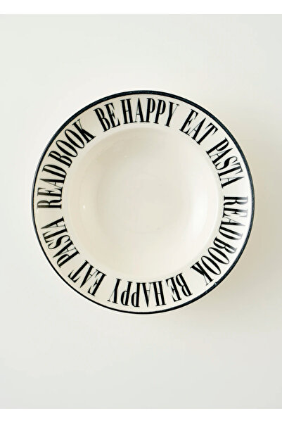 Bella Maison Book Lovers Farfurie pentru paste neagră (28 cm)