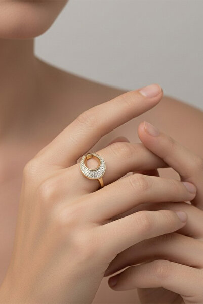 XUPING JEWELRY Stil Incisi/Xupıng Jewelry 14 Ayar Altın Kaplama Ay Yıldız Zir...
