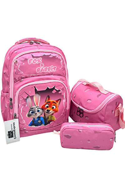 ÇantaExpress Σετ 3 τεμαχίων: Σακίδιο πλάτης για κορίτσια στο Δημοτικό Σχολείο...