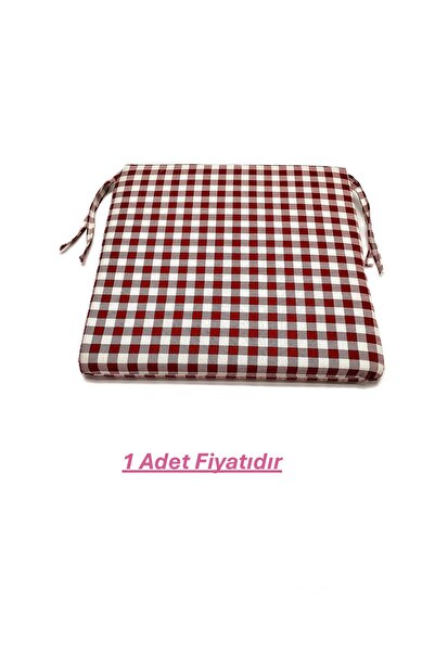 Home EVO Tekstil Sandalye Minderi FermuarlıTek Oturaklı Minder 1 Adet