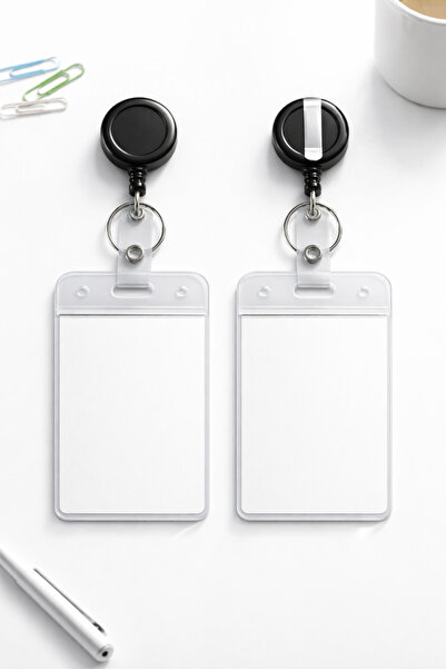 excarpin Θήκη κάρτας προσωπικού Yoyo και αδιάβροχη θήκη καρτών με κλιπ