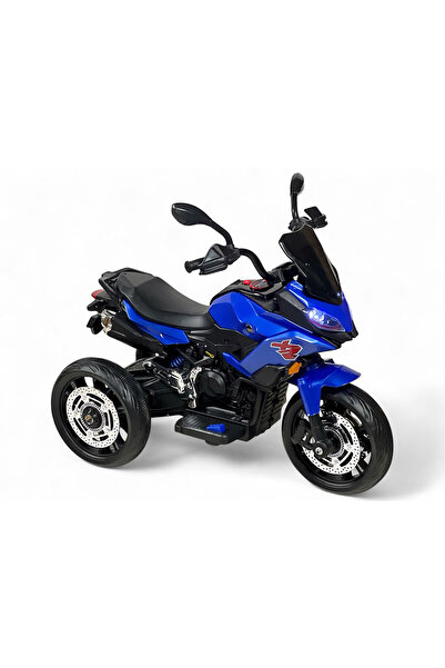 ALBADER 12V Kids Ride-On Electric Motorbike Three-Wheel Motorbike Toy with Le...