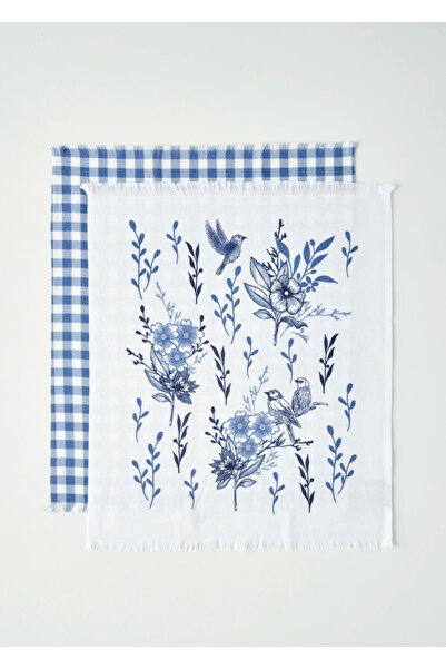 Bella Maison Σετ παντελόνι στεγνώματος Bleu Blanc Cotton 2 (40x50 cm)