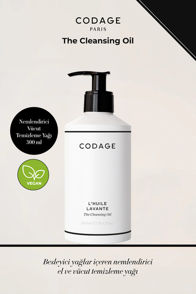 CODAGE PARIS The Cleansing Oil - Nemlendirici Vücut Temizleme Yağı 300 ml