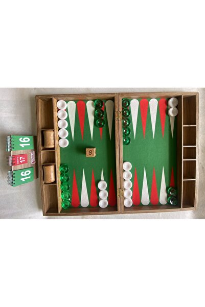 Karesi MODERN TAVLA SETİ (BACKGAMMON)